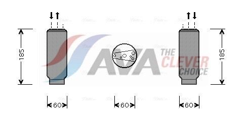 AVA COOLING SYSTEMS AC expansion valve Article number: PE1383 cheaply
