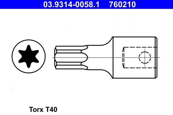 ATE Socket Article number: 03.9314-0058.1 cheaply