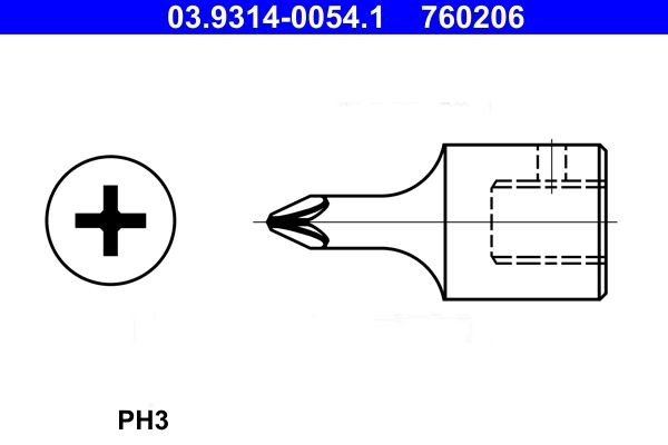 ATE Socket Article number: 03.9314-0054.1 cheaply