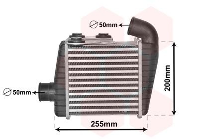 VAN WEZEL Intercooler Article number: 83004232 cheaply