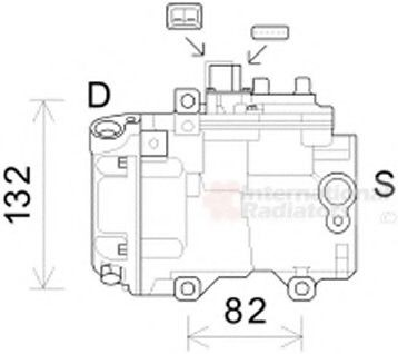 VAN WEZEL Kliimakompressor Artikli number: 5300K623 soodsalt