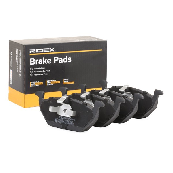 RIDEX Brake pad set Article number: 402B0019 cheaply