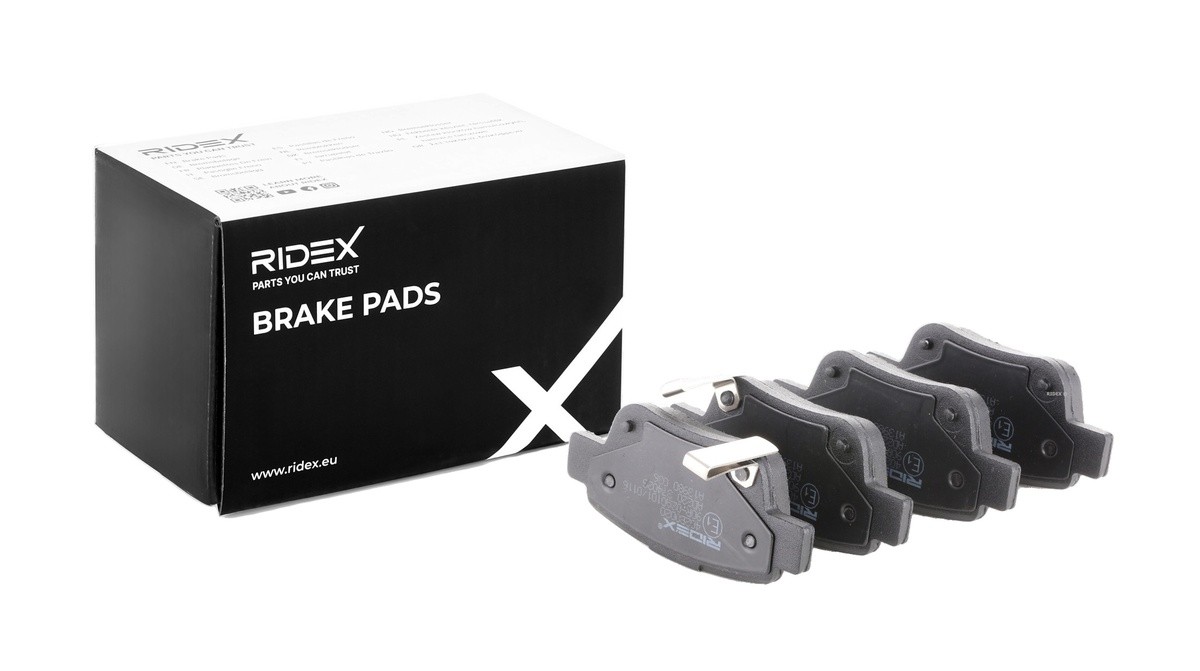 RIDEX Brake pad set Article number: 402B0020 cheaply