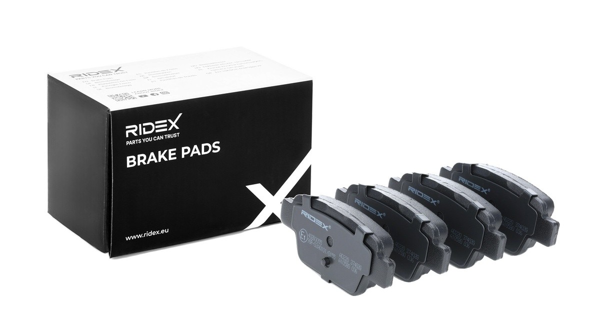RIDEX Brake pad set Article number: 402B0055 cheaply