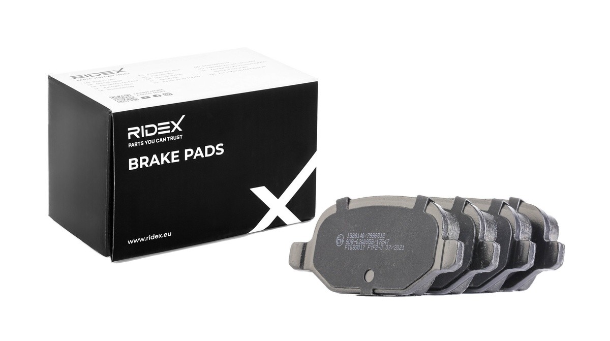 RIDEX Brake pad set Article number: 402B0091 cheaply