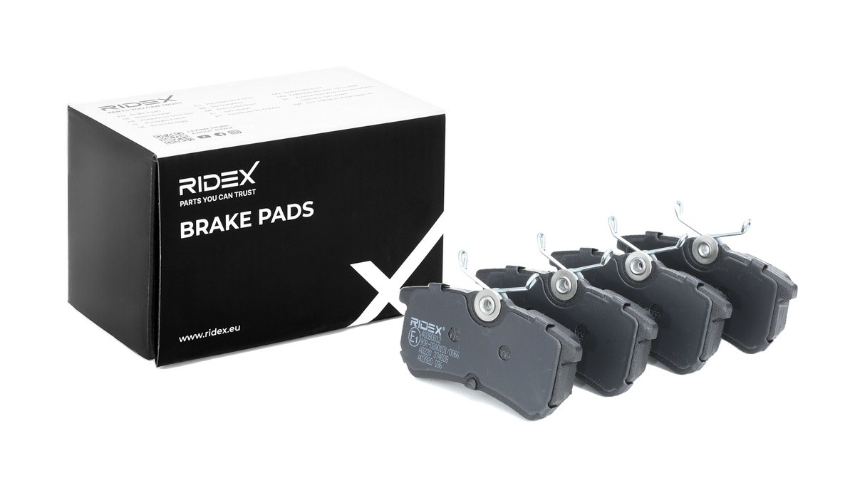 RIDEX Brake pad set Article number: 402B0012 cheaply