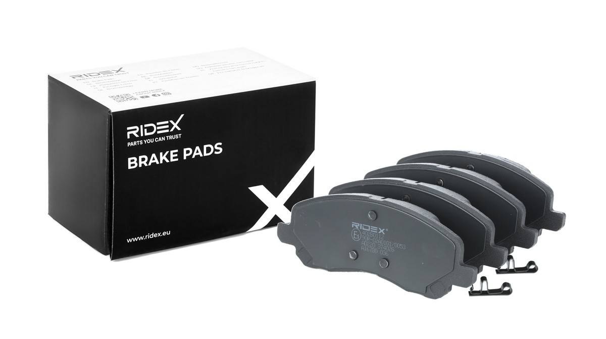 RIDEX Brake pad set Article number: 402B0112 cheaply