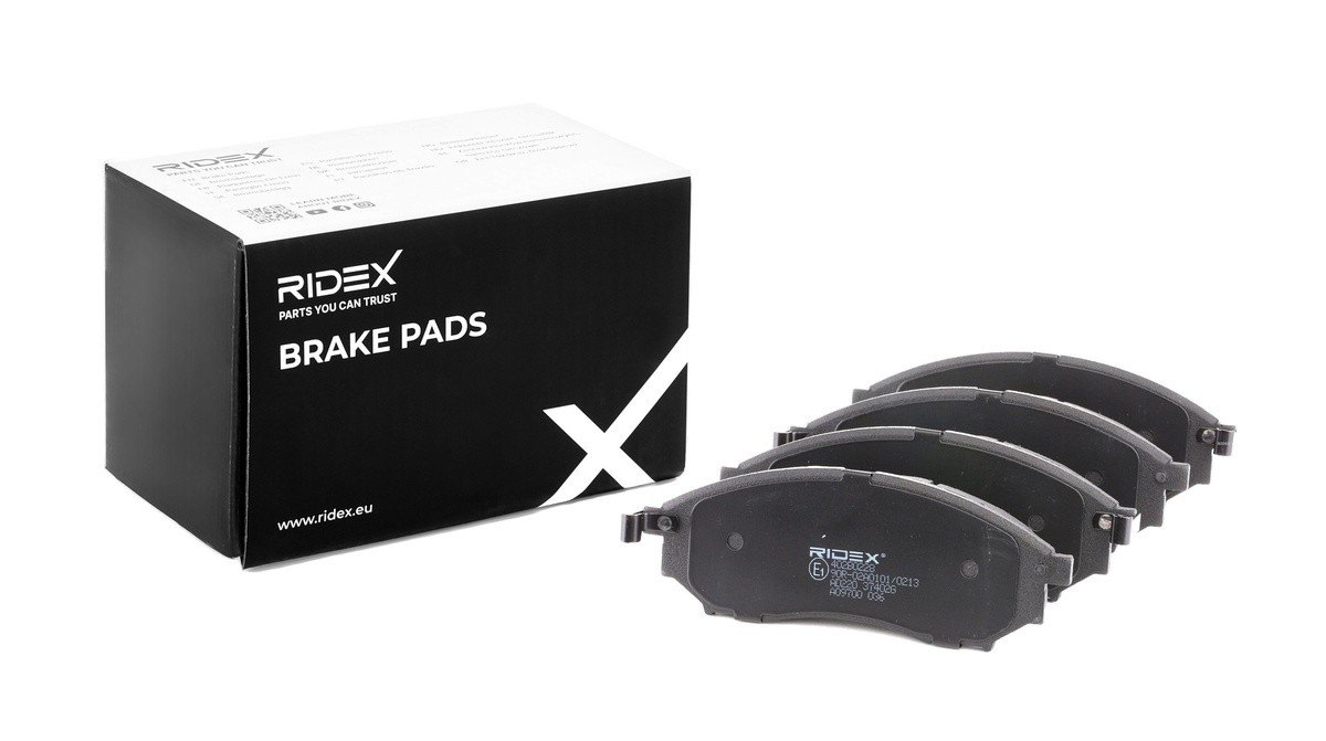 RIDEX Brake pad set Article number: 402B0228 cheaply