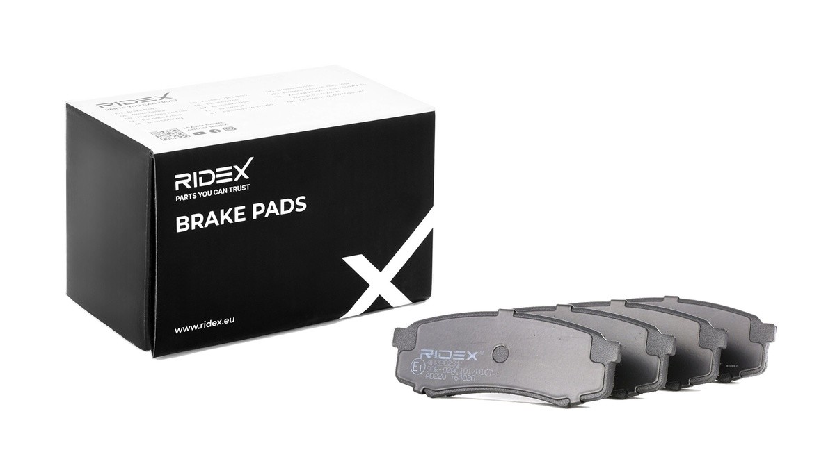 RIDEX Brake pad set Article number: 402B0231 cheaply
