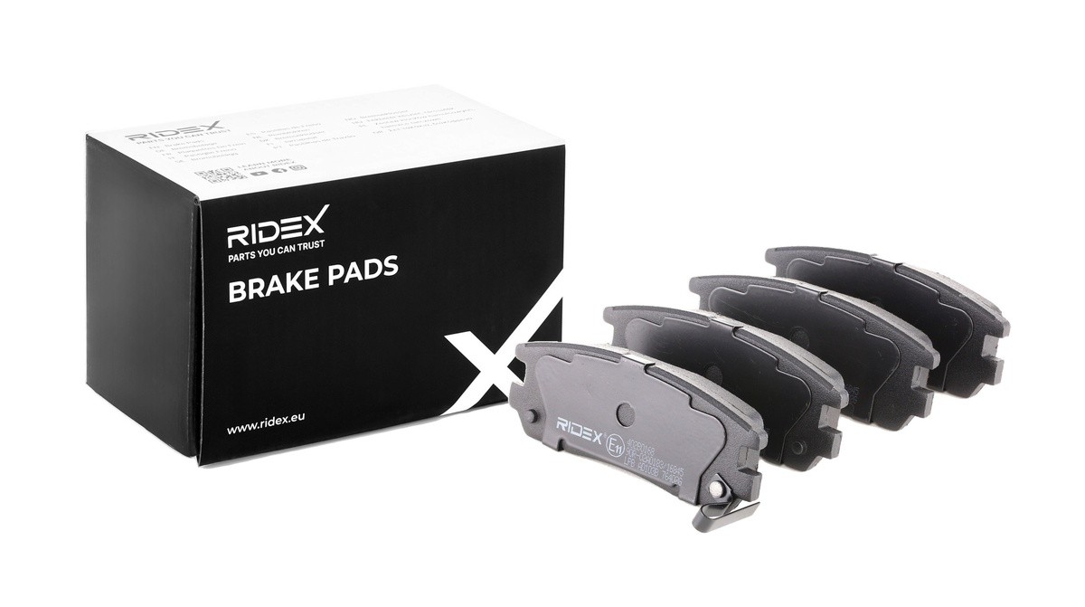 RIDEX Brake pad set Article number: 402B0168 cheaply
