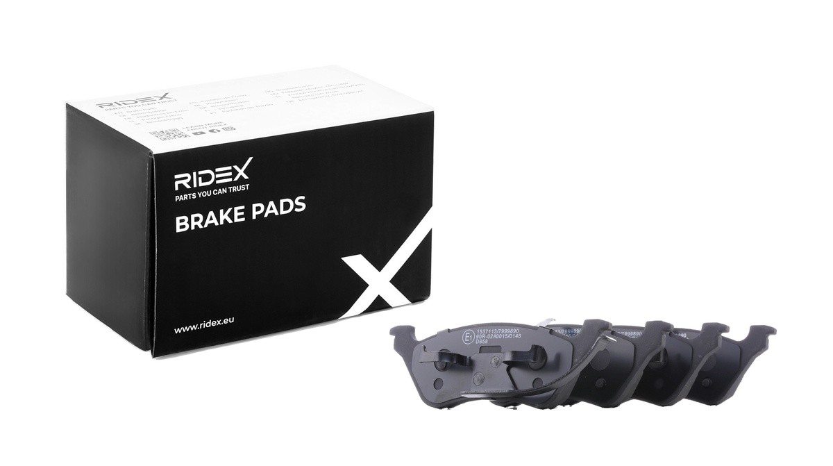 RIDEX Piduriklotsid Artikli number: 402B0166 soodsalt