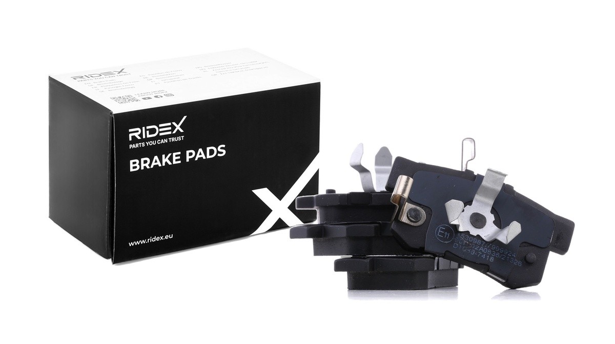 RIDEX Piduriklotsid Artikli number: 402B0337 soodsalt