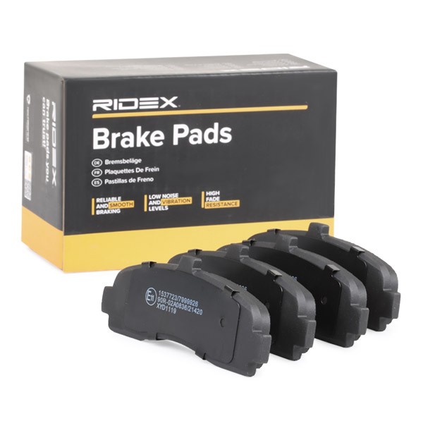 RIDEX Brake pad set Article number: 402B0190 cheaply