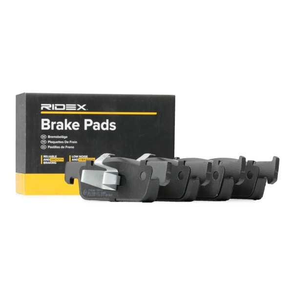 RIDEX Brake pad set Article number: 402B0617 cheaply