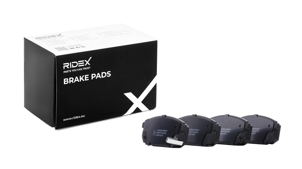 RIDEX Brake pad set Article number: 402B0240 cheaply