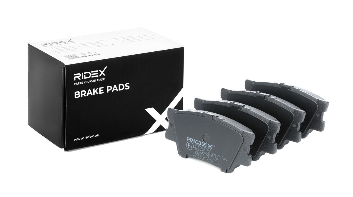 RIDEX Brake pad set Article number: 402B0270 cheaply