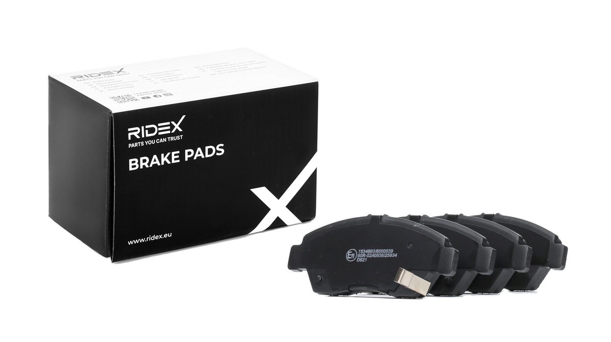 RIDEX Bremseklosser artikkelnummer: 402B0247 billig