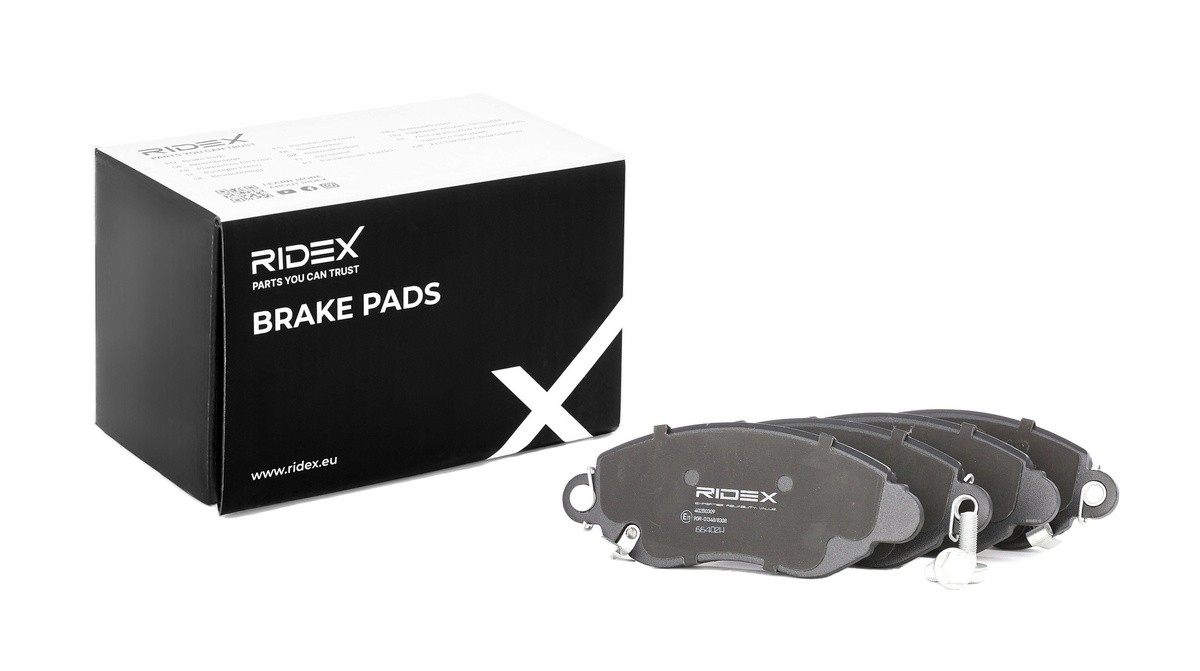 RIDEX Bremseklodser Varenummer: 402B0309 billige