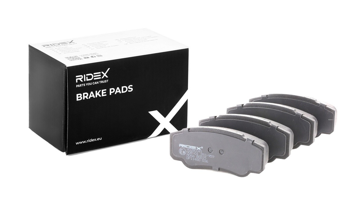 RIDEX Brake pad set Article number: 402B0341 cheaply