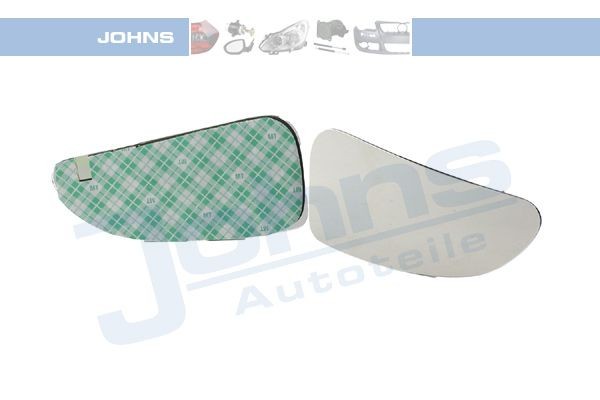JOHNS Mirror Glass, outside mirror Article number: 60 92 38-82 cheaply