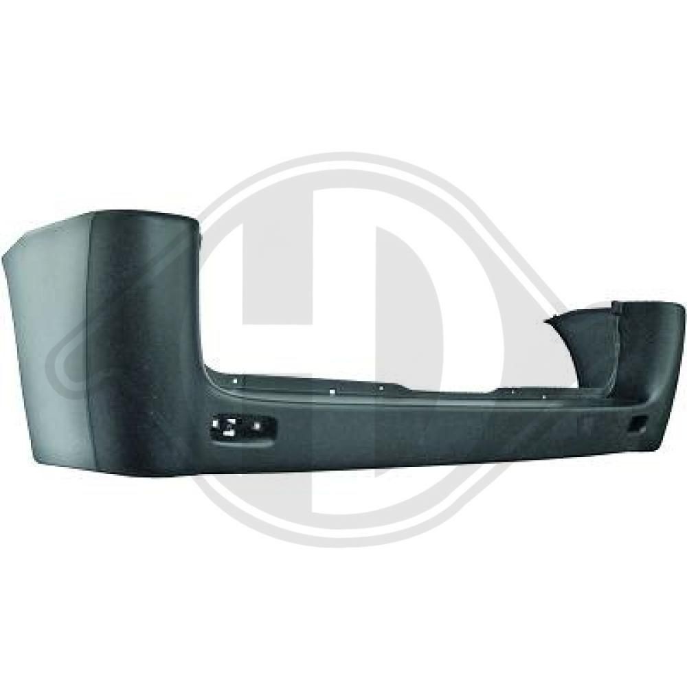 DIEDERICHS 3497056 Προφυλακτήρας πίσω JUMPY 2.0 HDi 4x4 120 PS Πετρέλαιο 2016
