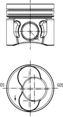 IPSA Piston Article number: PI005700 cheaply