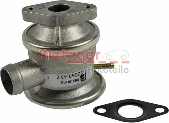METZGER 0892232 Ventil, sekundærluftpumpesystem A4 1.8 T 163 HK Benzin 2009