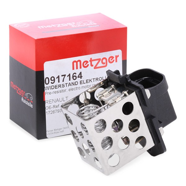 METZGER Pre-resistor, electro motor radiator fan Article number: 0917164 cheaply