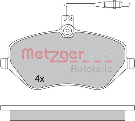METZGER Piduriklotsid Artikli number: 1170346 soodsalt