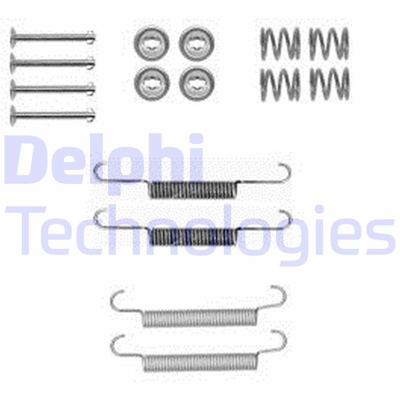 DELPHI LY1377 Lisakomplekt, seisupiduriklotsid FREEMONT 2.0 JTD 4x4 170 HP Diisel