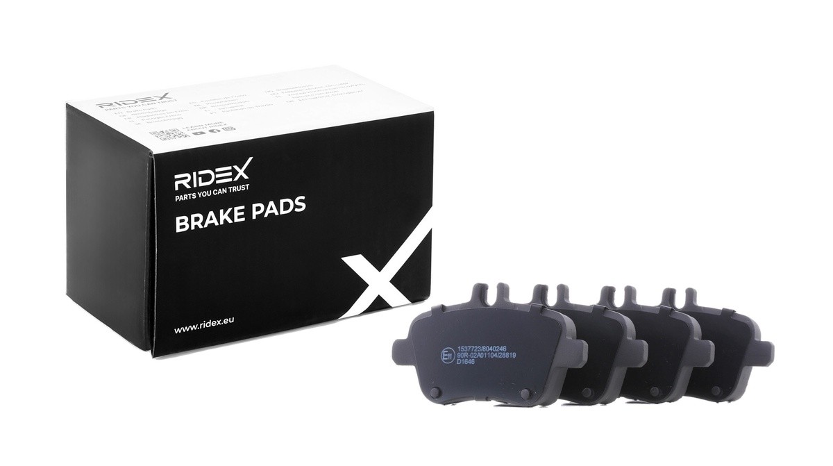 RIDEX Piduriklotsid Artikli number: 402B0631 soodsalt