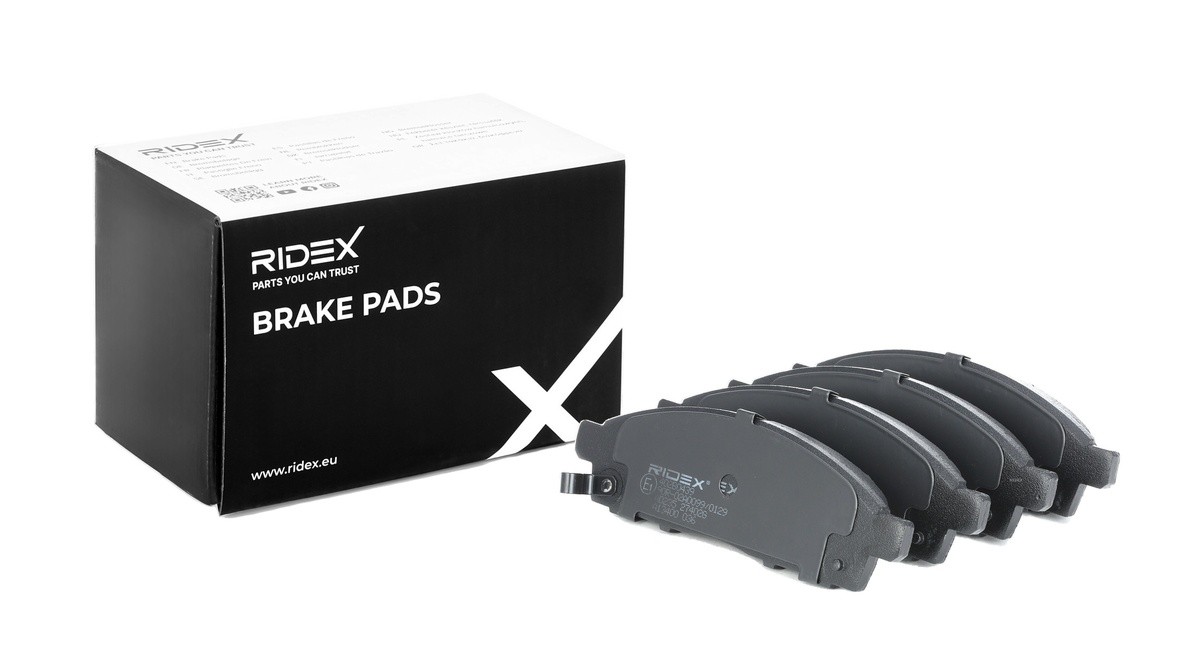 RIDEX Brake pad set Article number: 402B0439 cheaply