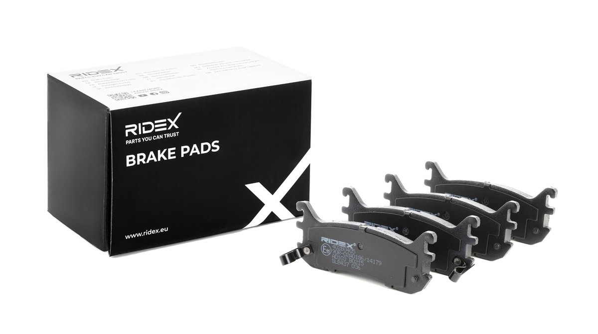 RIDEX Piduriklotsid Artikli number: 402B0405 soodsalt
