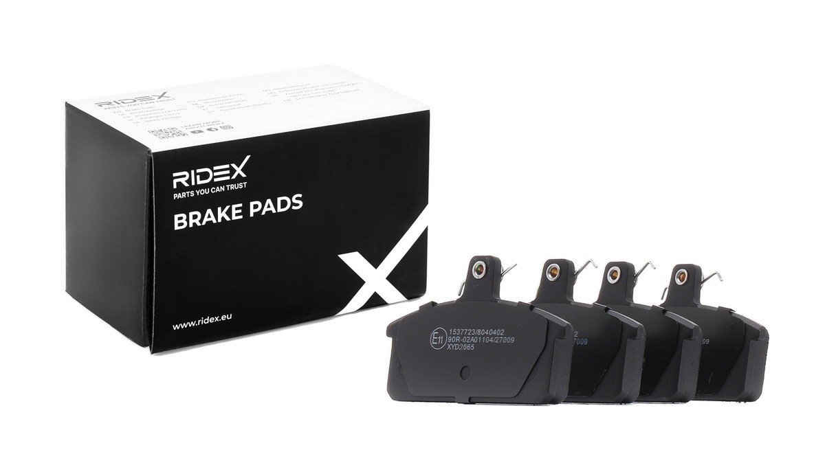 RIDEX Brake pad set Article number: 402B0423 cheaply