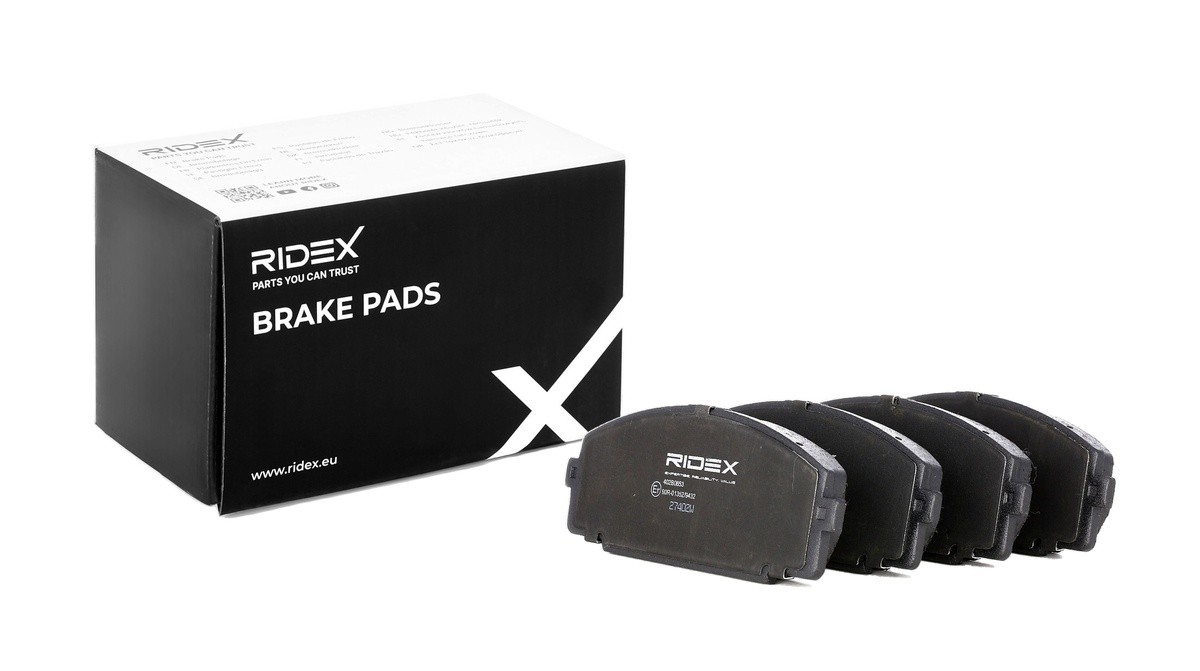 RIDEX Brake pad set Article number: 402B0653 cheaply