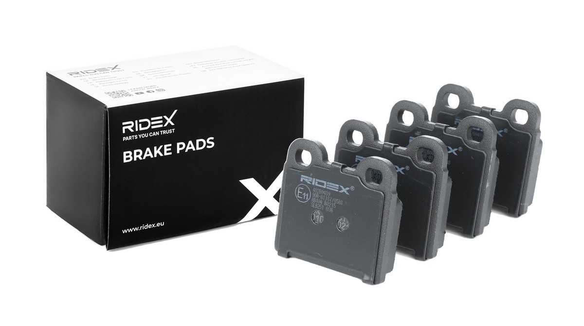 RIDEX Brake pad set Article number: 402B0489 cheaply