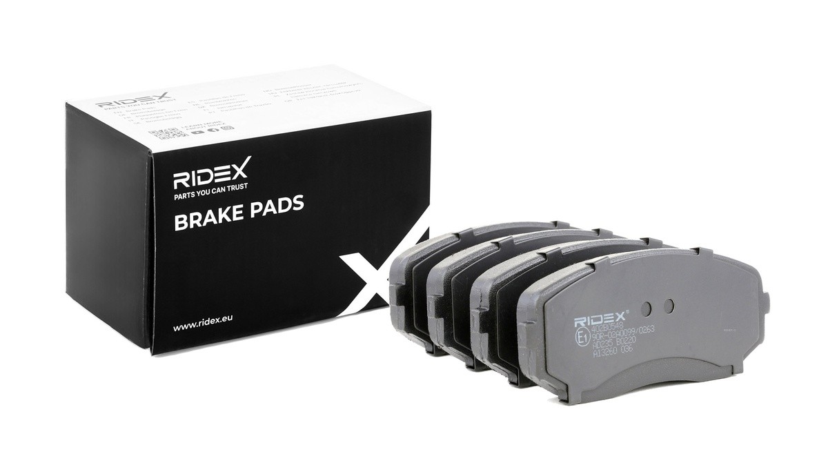 RIDEX Brake pad set Article number: 402B0548 cheaply