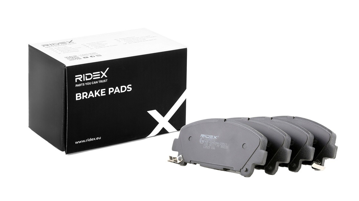 RIDEX Brake pad set Article number: 402B0572 cheaply