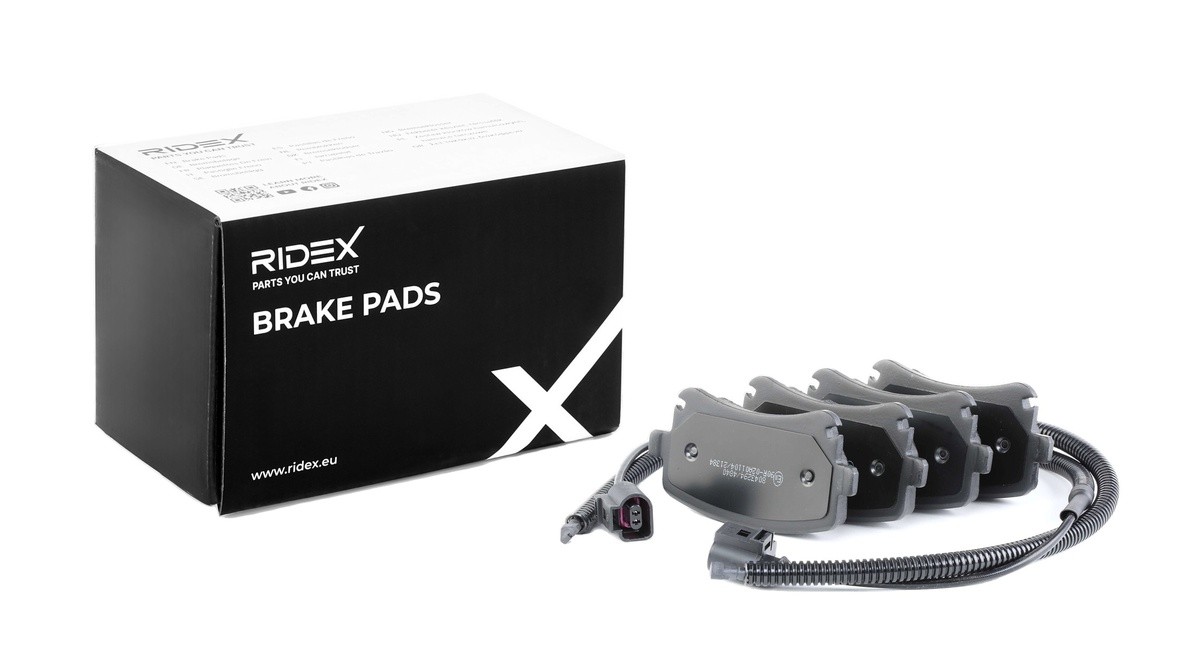 RIDEX Brake pad set Article number: 402B0236 cheaply