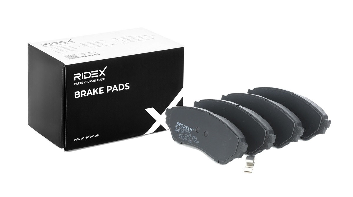 RIDEX Brake pad set Article number: 402B0654 cheaply