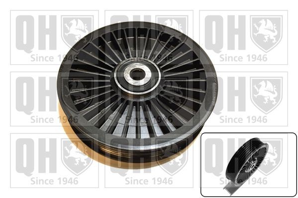 QUINTON HAZELL Deflection / Guide Pulley, v-ribbed belt Article number: QTA1353 cheaply