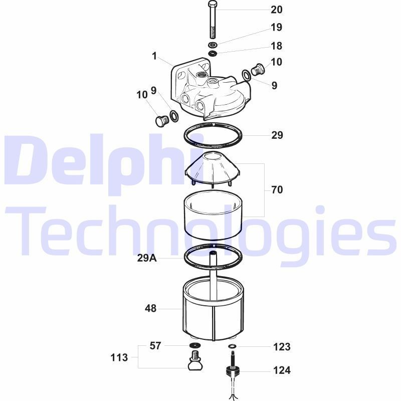 DELPHI Soupape, pompe à carburant UGS: 6224030 à peu de frais