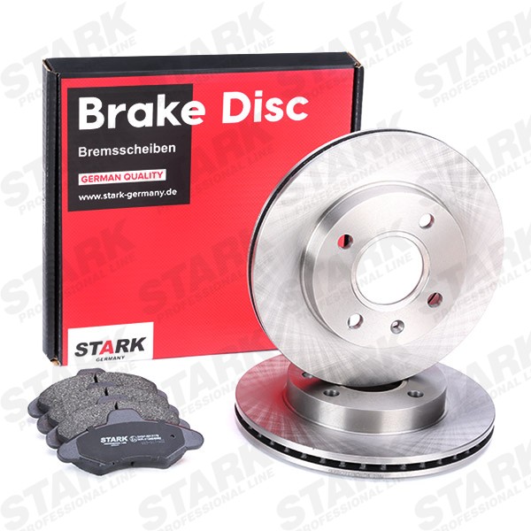 STARK Brake discs and pads set Article number: SKBK-1090177 cheaply