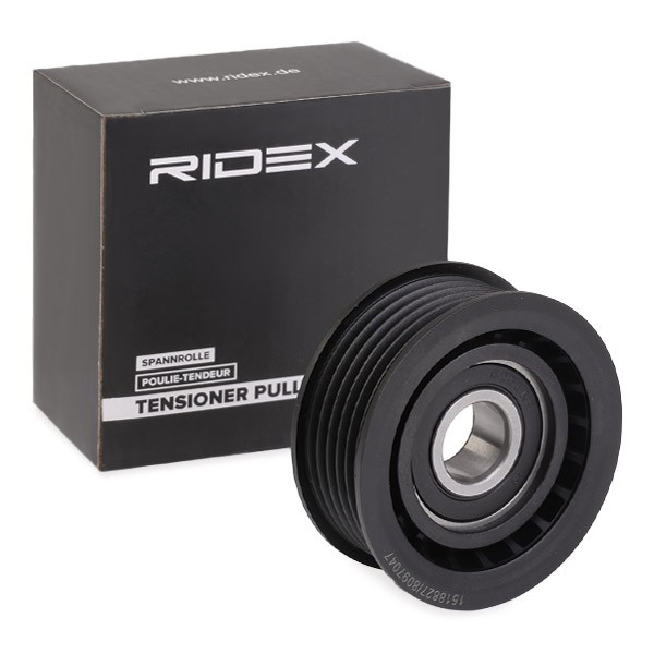 RIDEX Deflection / Guide Pulley, v-ribbed belt Article number: 312D0006 cheaply