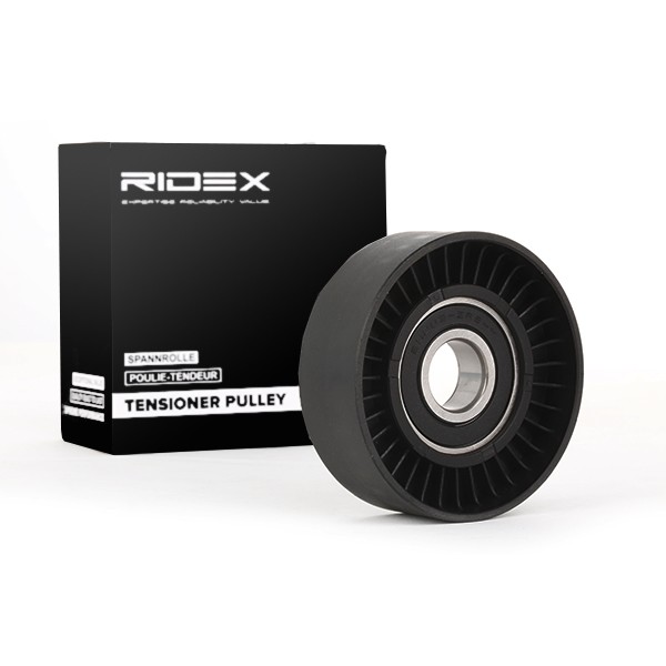 RIDEX Deflection / Guide Pulley, v-ribbed belt Article number: 312D0013 cheaply