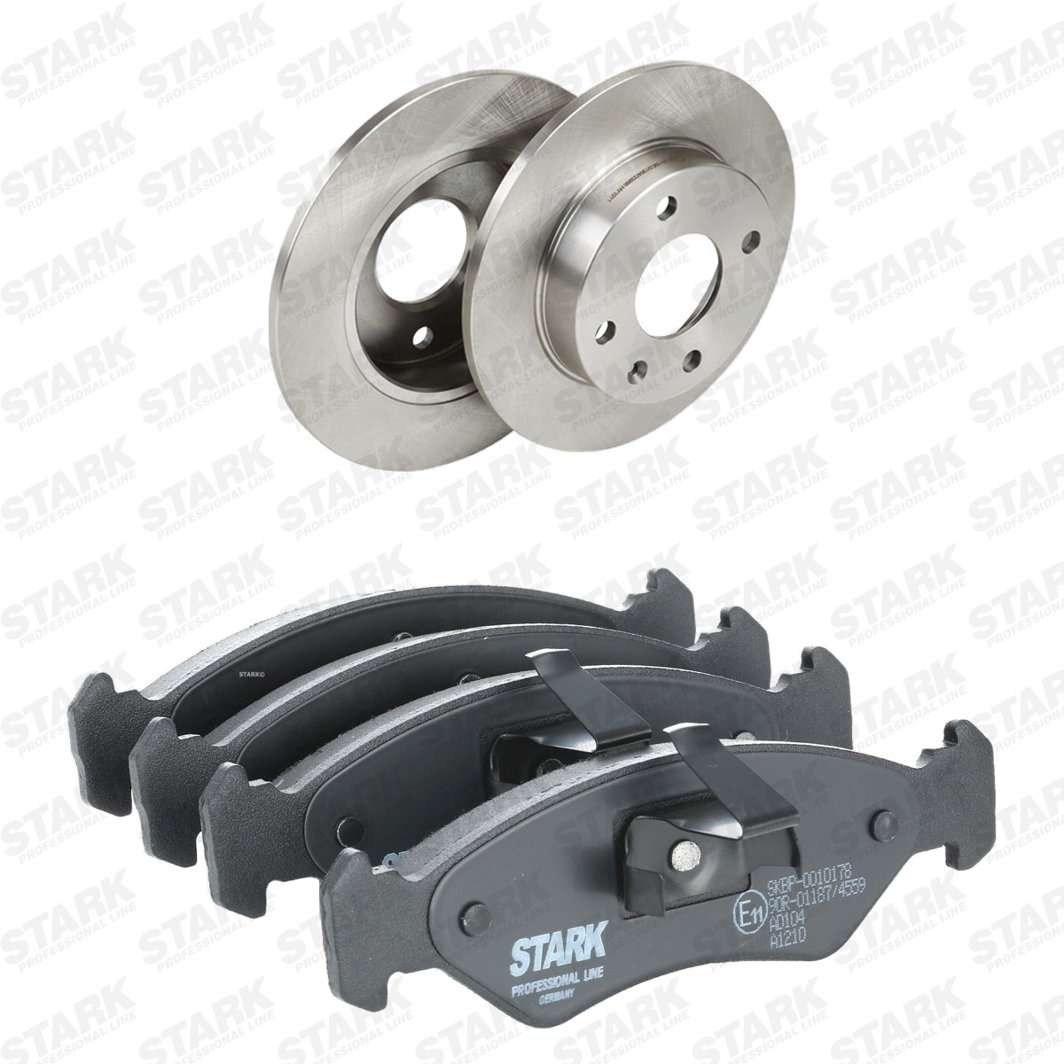STARK Brake discs and pads set Article number: SKBK-1090256 cheaply
