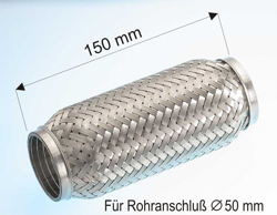 EBERSPÄCHER Flex Hose, exhaust system Article number: 996.0.012 cheaply