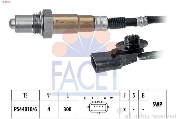 FACET Lambda sensor Article number: 10.8132 cheaply