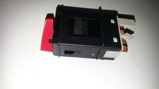 BUGIAD BSP24061 Hazard Light Switch TRANSPORTER 2.4 D Syncro 78 PS Diesel 2003