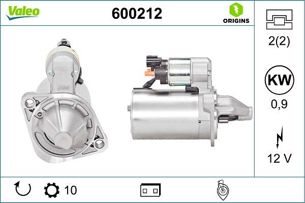 VALEO Starter Varenummer: 600212 billige